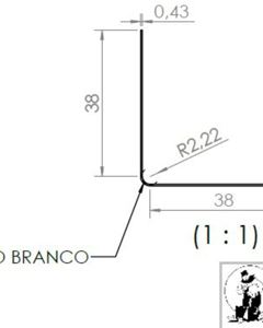 FINISHING PROFILE 0,43X79,35X810